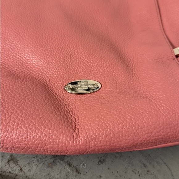 Coach Pebble Leather Shoulder Bag F34511 : Shadow Rose; GUC - Picture 10 of 10